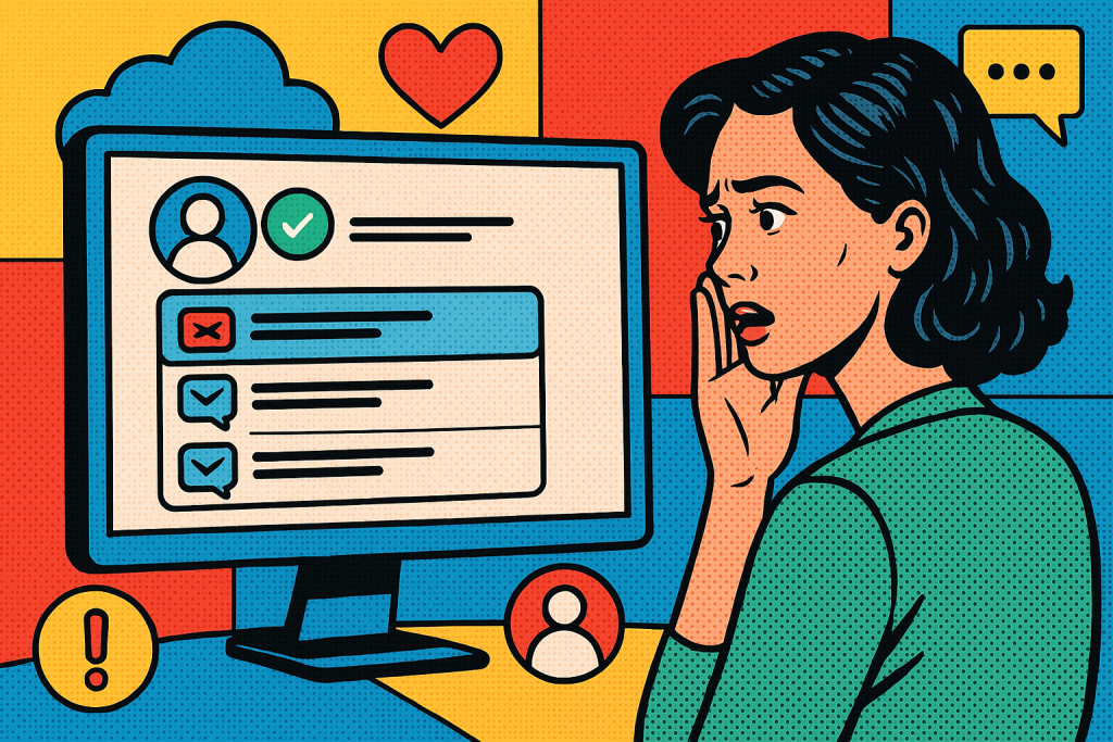 Illustration of dashboard rendering sms logs in a cloud technology overlay setting, with a creative mood.